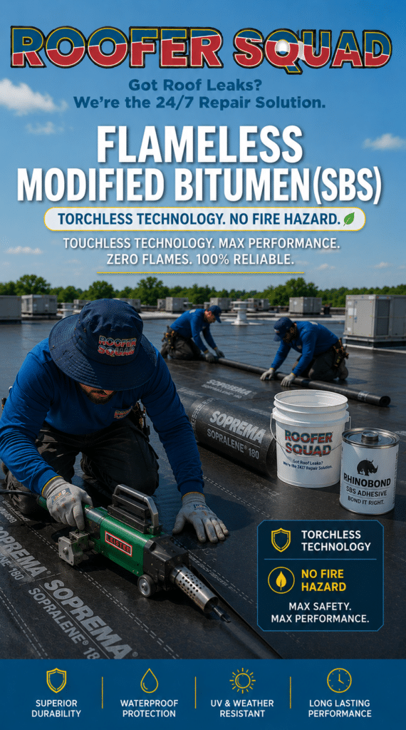 Vancouve Roofer Squad Flameless SBS Roofing BC
