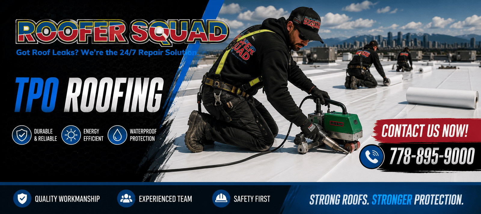 Vancouve Roofer Squad TPO Roofing Guide