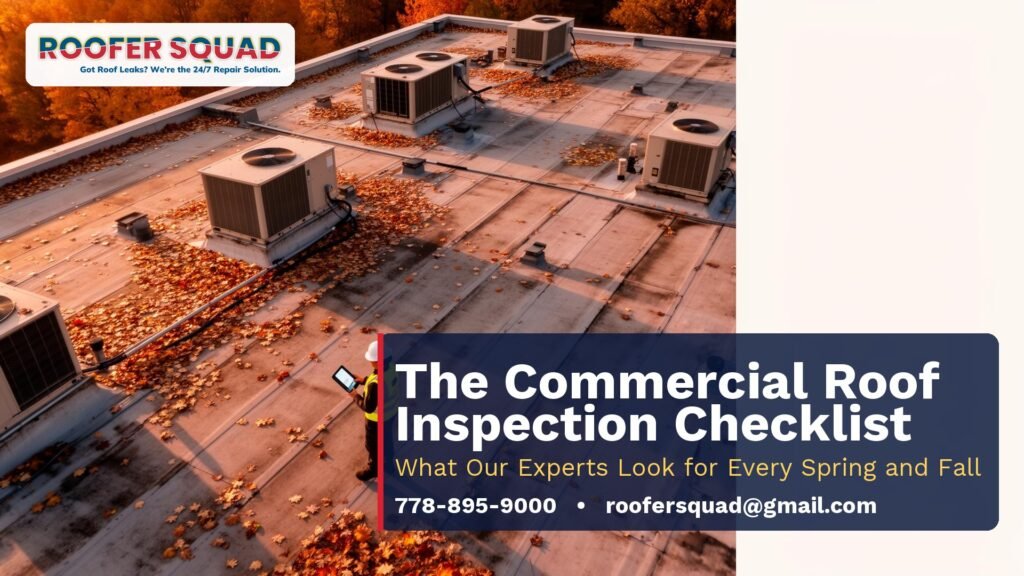 The Commercial Roof Inspection Checklist