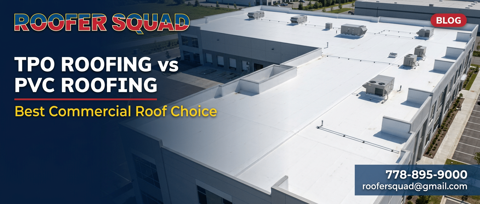 TPO Roofing or PVC Roofing