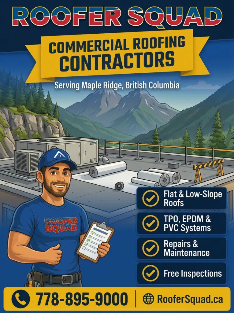 Vancouve Roofer Squad Commercial Roofing Contractors in Maple Ridge , BC
