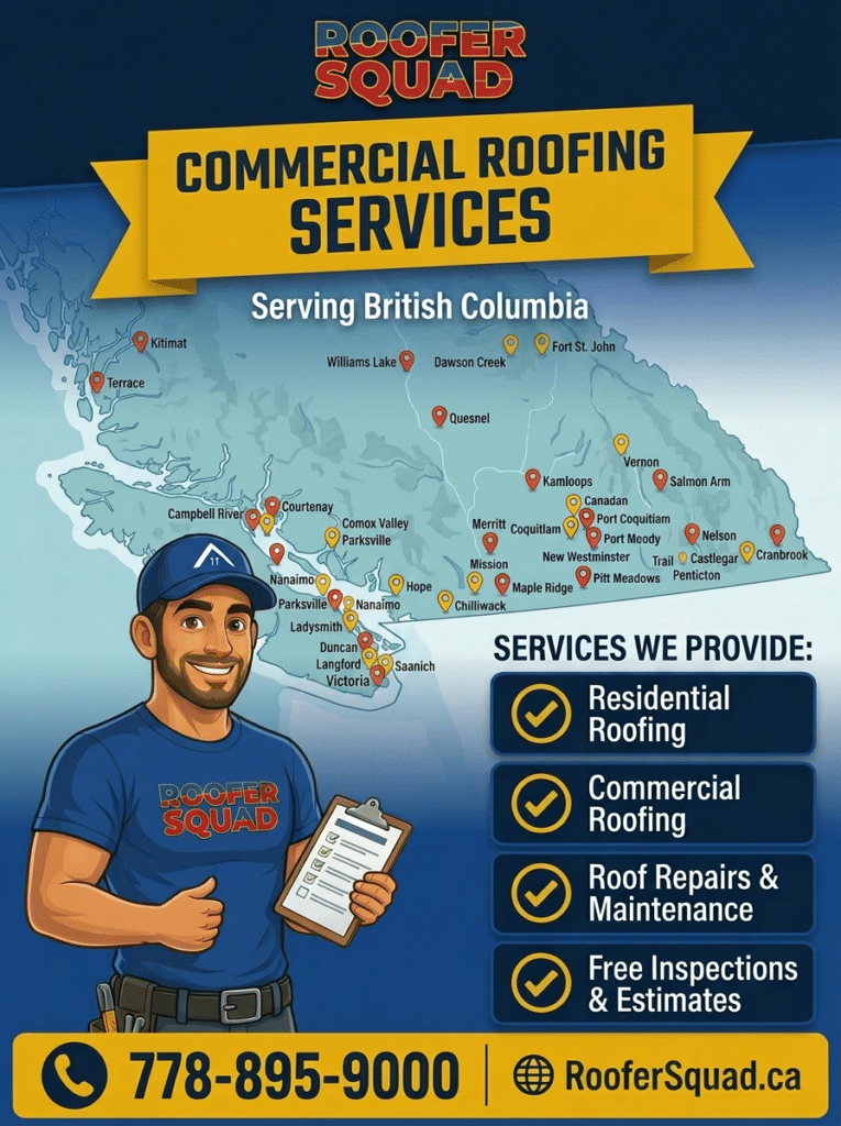 Roofer Squad Home - Commercial Roofing Contractors in Nanaimo BC