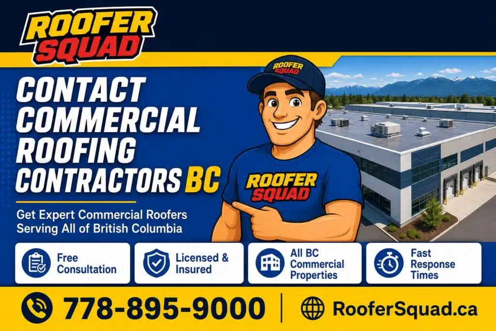 Vancouve Roofer Squad Contact Commercial Roofing Contractors BC